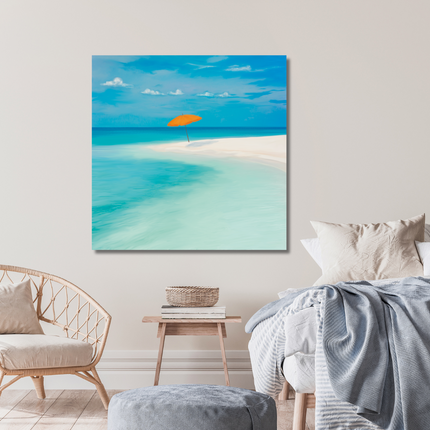 Aluart schilderij 'The beach'