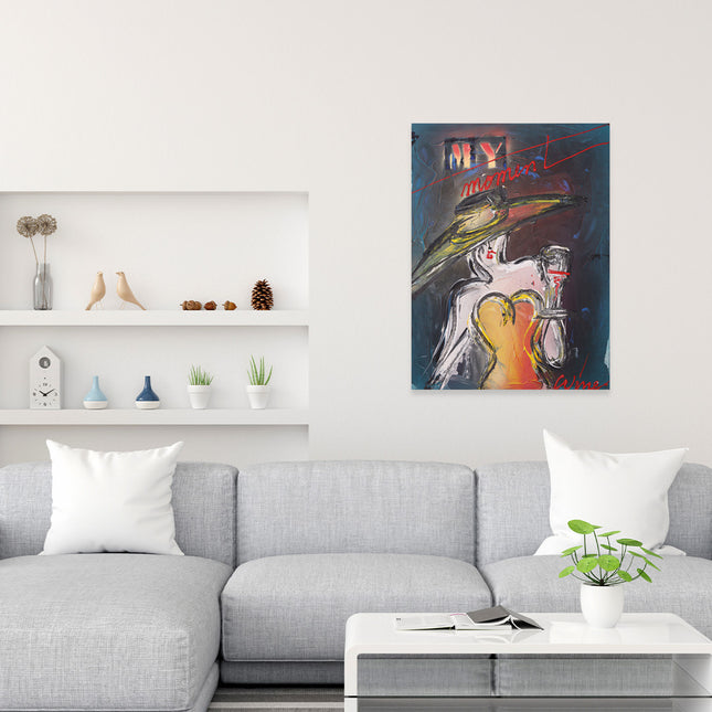 Graffiti art 'Elegant women'