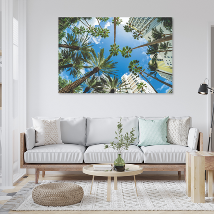 Aluart kunstwerk 'Palm Trees'