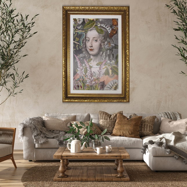 Ingelijste poster 'Princess Elegance'
