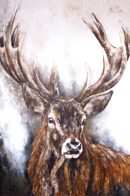 Schilderij 'Hert'