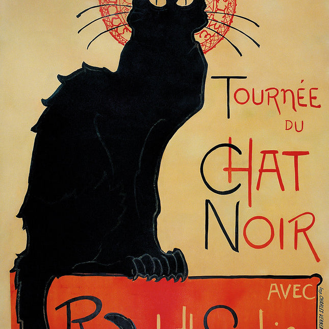 Aluart schilderij 'The Black Cat'