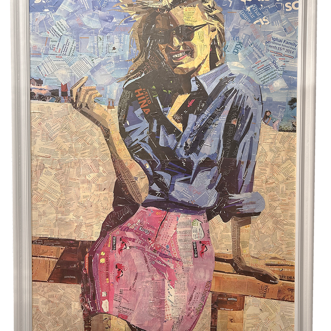 Canvas schilderij 'Zomerse Knipsels'