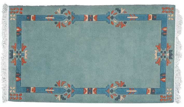 Vloerkleed Pelma 'Abstract Aqua'
