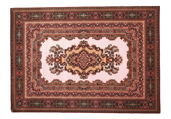 Vloerkleed Kermanshah 'Klassiek roze'