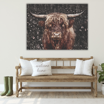 Aluart schilderij 'Schotse Hooglander'
