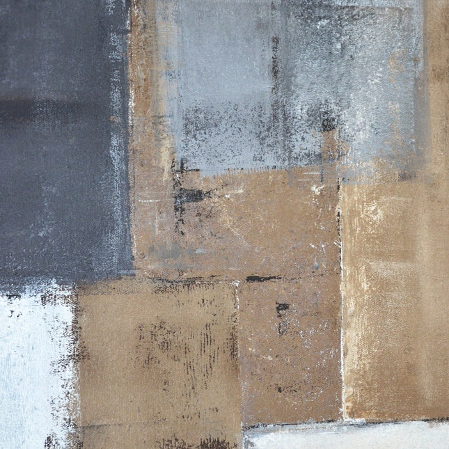 Aluart schilderij 'Abstract Boxes'