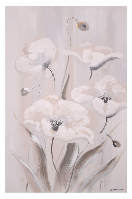 Canvas schilderij 'Bloemen'