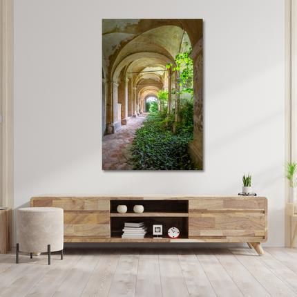 Aluart schilderij  van Frans Nijland 'The Chiesa della Mira'