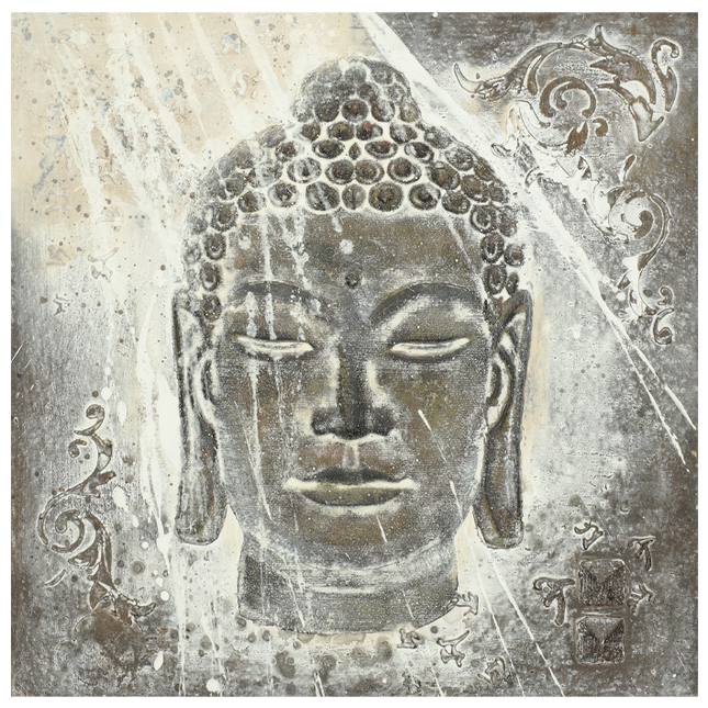 Canvas schilderij 'Budha'