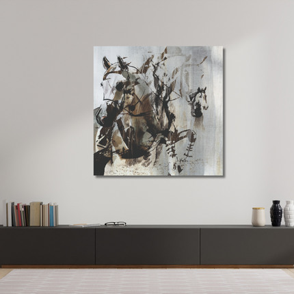 Aluart schilderij 'Cassine de paarden'