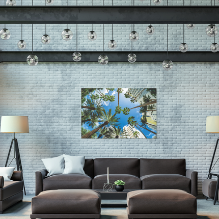 Aluart kunstwerk 'Palm Trees'