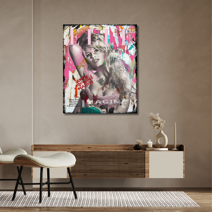 Schilderij 'Elle Bardot'