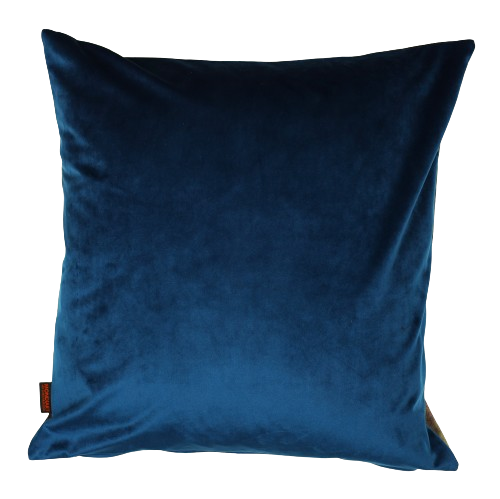 Sierkussen 'Stilleven bloemen blauw'
