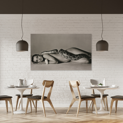 Aluart schilderij 'Nastassja Kinski The Serpent'