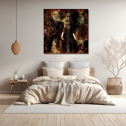 Aluart Schilderij 'Olifanten'