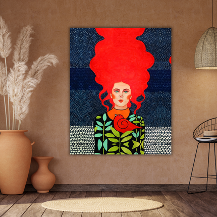 Aluart schilderij 'To Be Invisible'