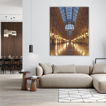 Aluart schilderij 'Galleria Vittorio Emanuele II'