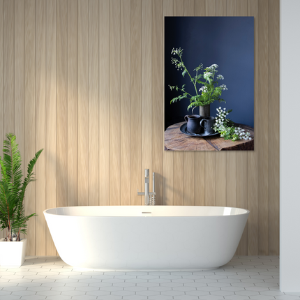 Aluart schilderij 'Stilleven bloemen & vazen'