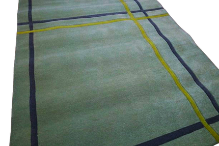 Vloerkleed 'Groene tinten'