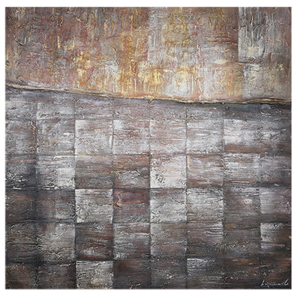 Canvas schilderij 'Monochrome Noir'