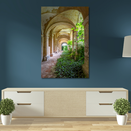 Aluart schilderij  van Frans Nijland 'The Chiesa della Mira'