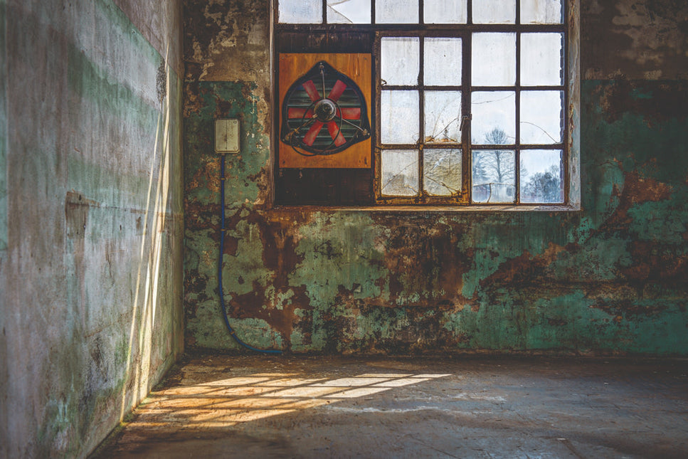 Schilderij 'Old Factory'