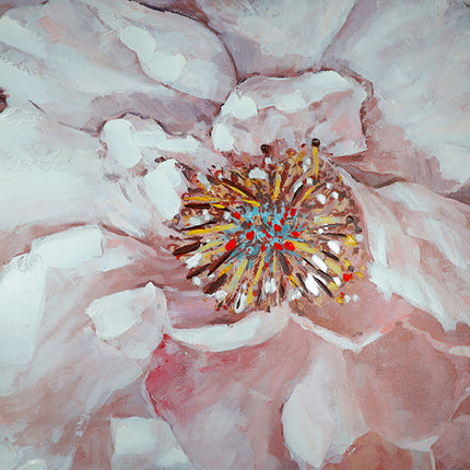 Canvas schilderij 'Bloemen'