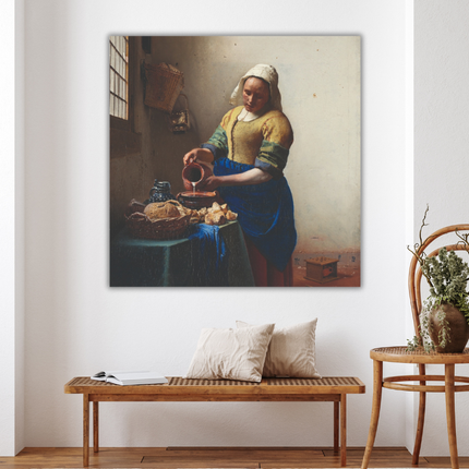 Aluart schilderij 'Het Melkmeisje'