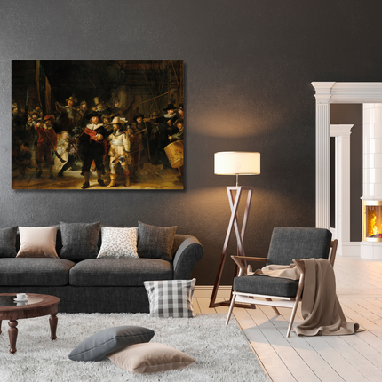 Aluart schilderij 'De Nachtwacht'
