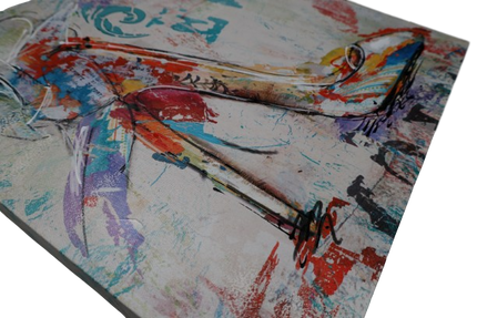 Canvas schilderij 'Pump'