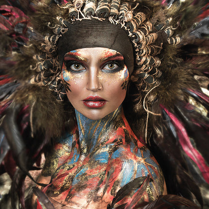 Aluart schilderij 'Colours of Native'