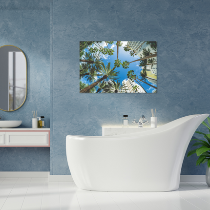 Aluart kunstwerk 'Palm Trees'