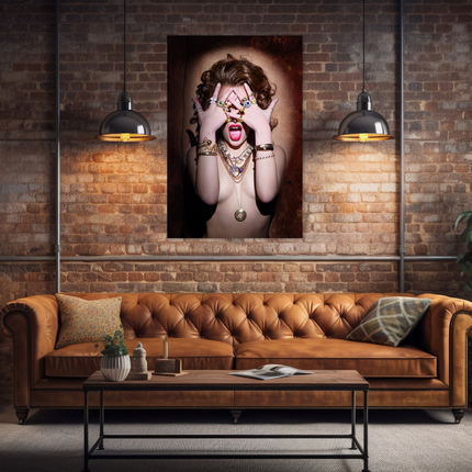Aluart schilderij 'A Lot Of Jewellery'