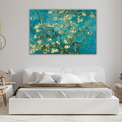 Aluart schilderij 'Amandelbloesem'