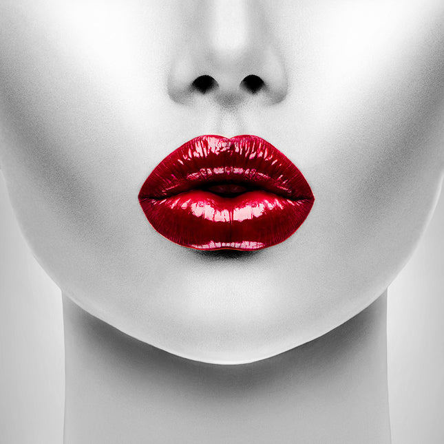 Schilderij 'Red Lips'
