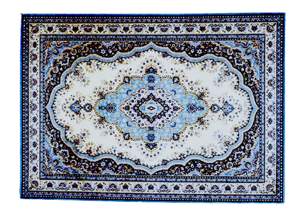 Vloerkleed 'Perzisch blauw'