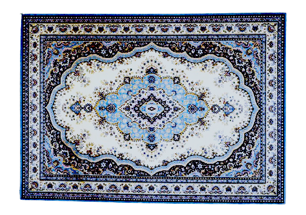 Vloerkleed 'Perzisch blauw'