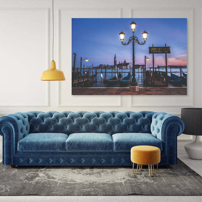 Aluart schilderij 'Servizio Gondole'