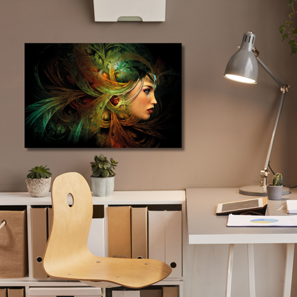 Aluart schilderij 'Mystery Queen'