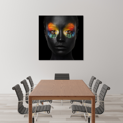 Aluart schilderij 'For your eyes only'