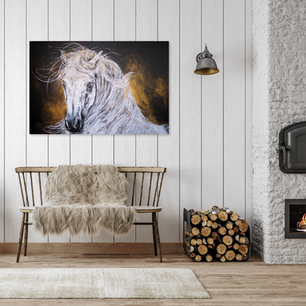 Aluart schilderij 'The White Horse'