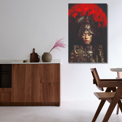 Aluart  schilderij 'Fashion Portrait Asian Model'