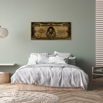 Schilderij 'Ten Thousand Dollars In Gold'