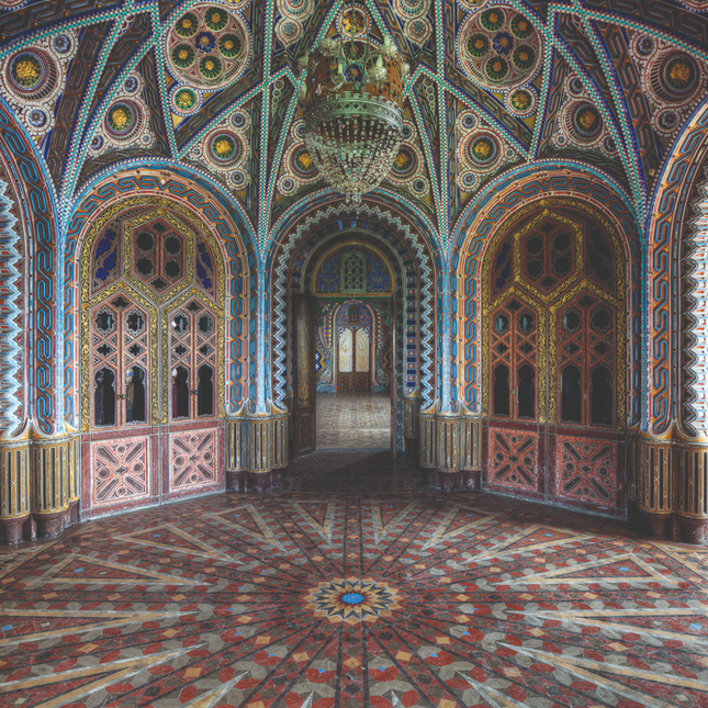 Aluart schilderij 'Castello di Sammezzano'