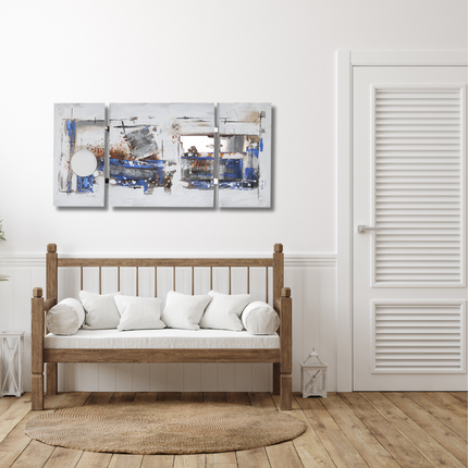 Canvas schilderij 'Deep Blue'