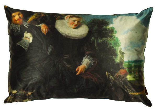Sierkussen 'Het huwelijksportret'