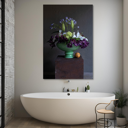 Aluart schilderij 'Stilleven bloemen'