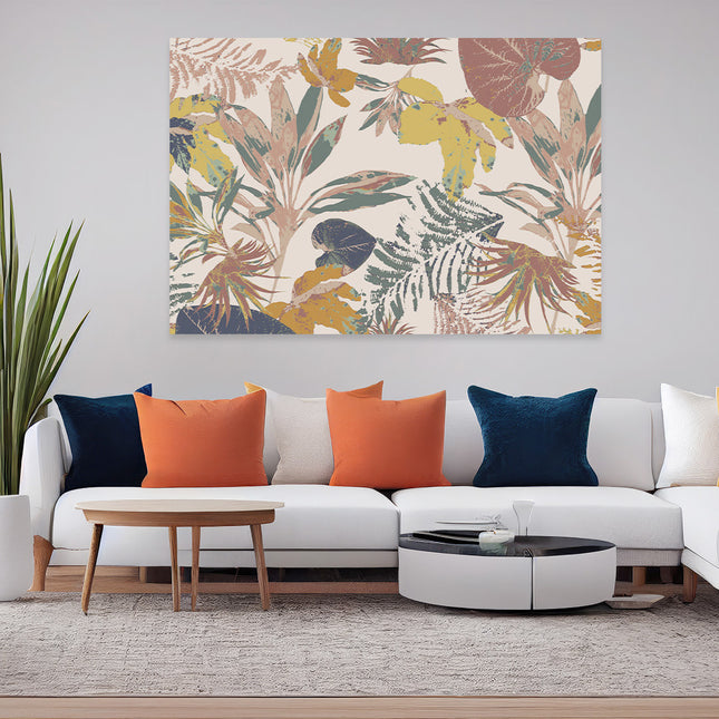 Wandkleed 'De bloemen variatie'