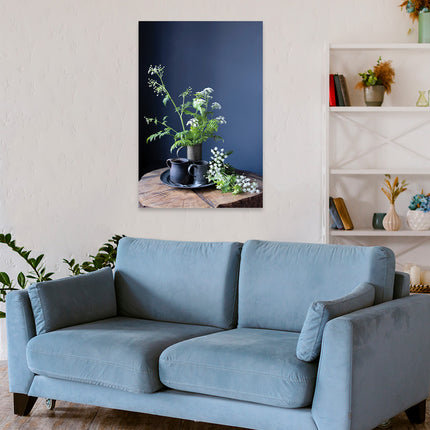 Aluart schilderij 'Stilleven bloemen & vazen'
